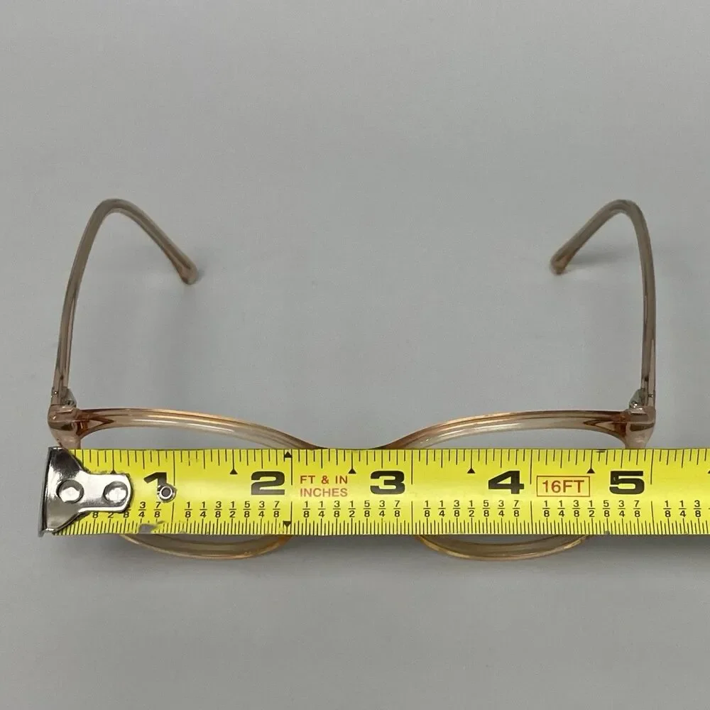 CHANEL 3282 c. 1681 Beige Crystal Eyeglass Frames 52 18 140 Italy Women’s